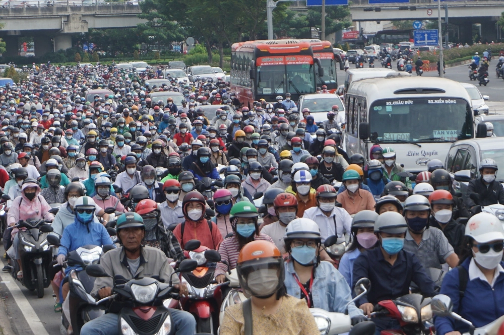 Giao thông phức tạp tại Việt Nam đặt ra thách thức lớn cho xe tự lái